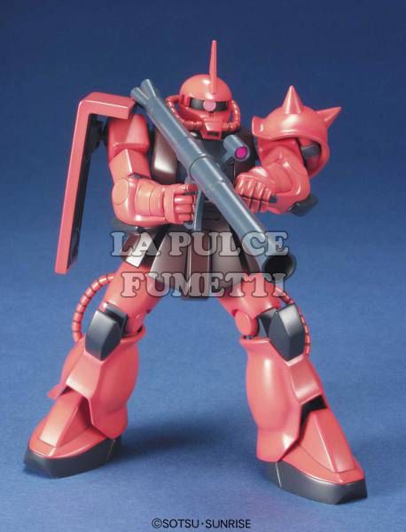 GUNDAM : ZAKU II MS - 06S  CHAR'S ZAKU II ROSSO